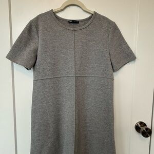 Zara Heather Gray Mini Dress